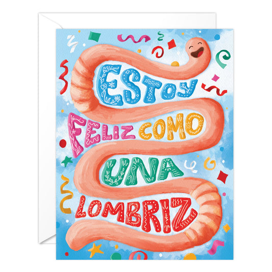 (6-PACK) Estoy Feliz Como Una Lombriz