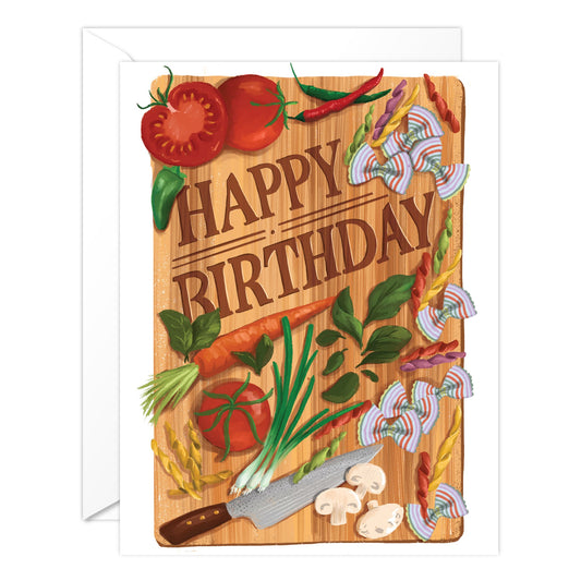 (6-PACK) Happy Birthday Cutting Board