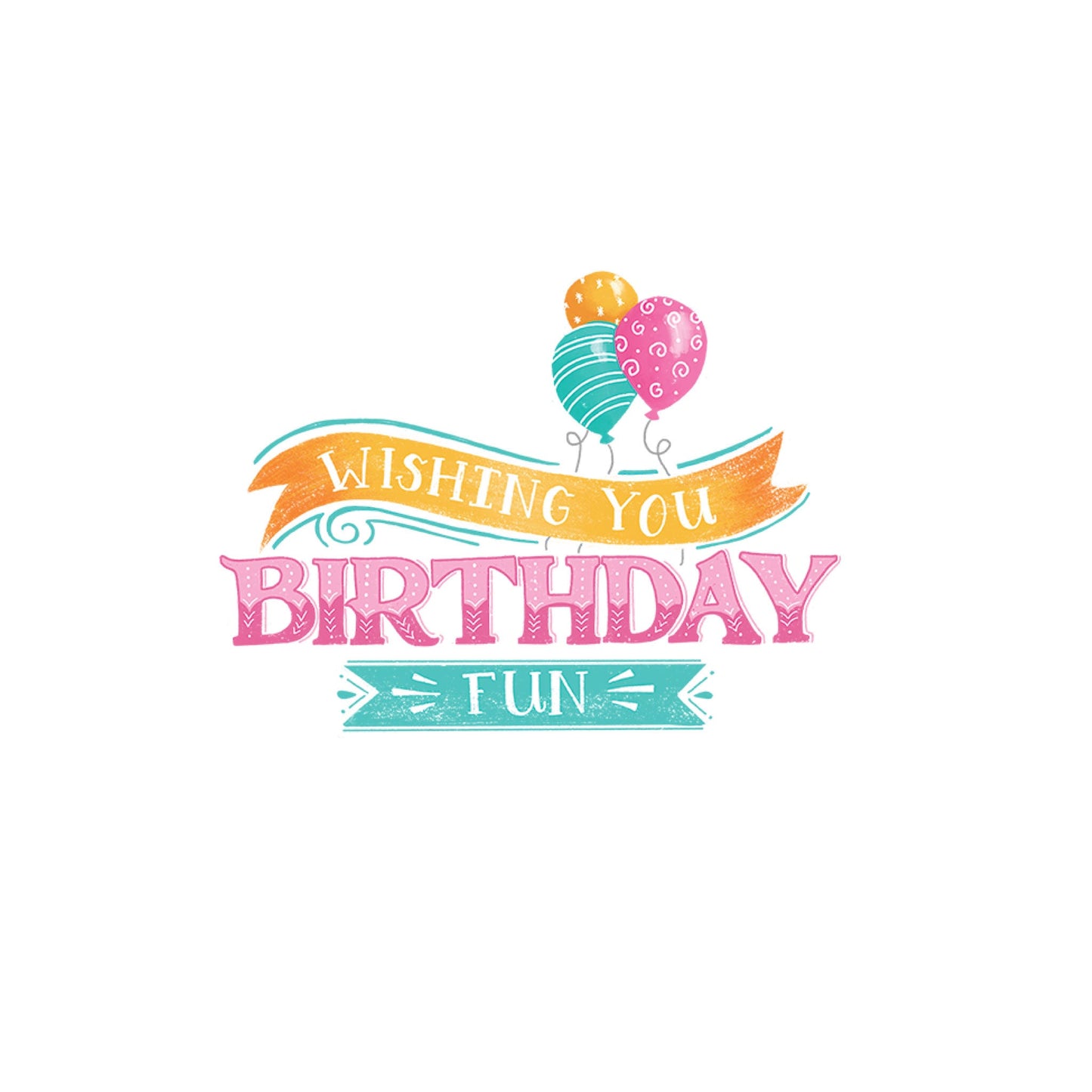 (6-PACK) Happy Birthday Party Trailer