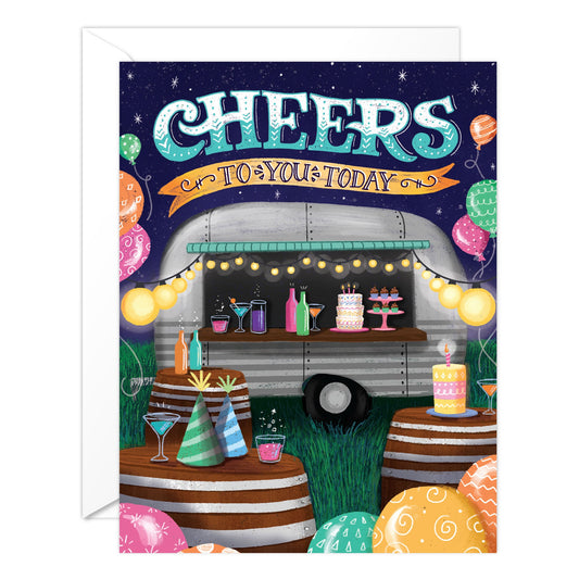 (6-PACK) Happy Birthday Party Trailer