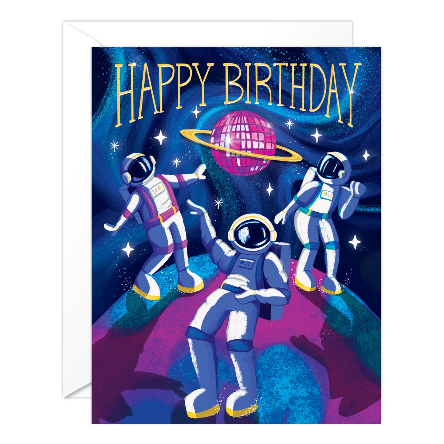 (6-PACK) Space Disco Birthday