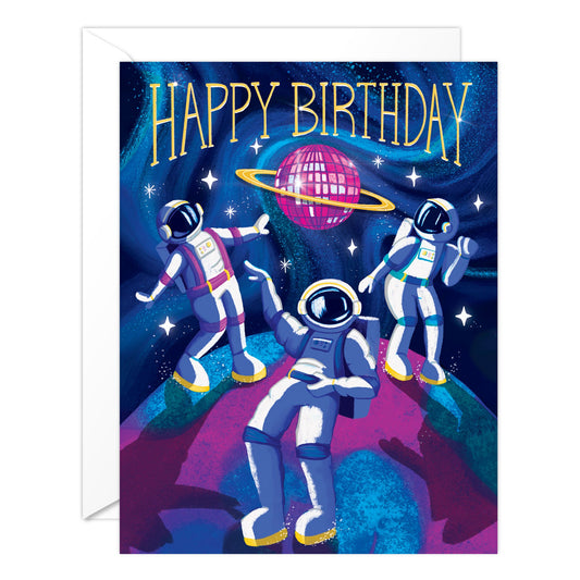 (6-PACK) Space Disco Birthday