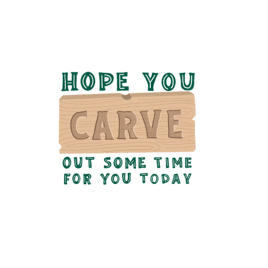 (6-PACK) Wood Carved Cake