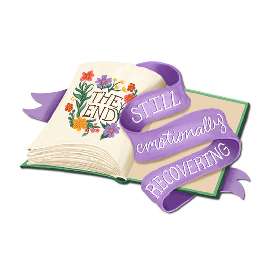 (6-Pack) "Still Emotionally Recovering" Sticker
