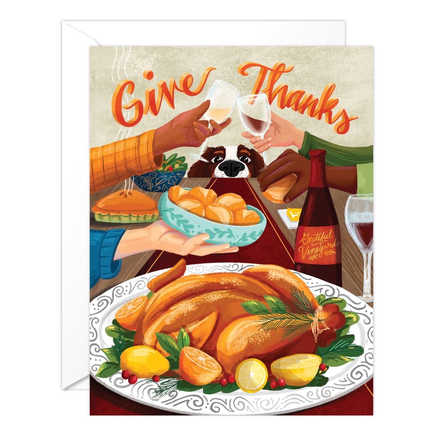 (6-PACK) Thanksgiving Dog