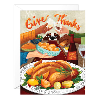 (6-PACK) Thanksgiving Dog