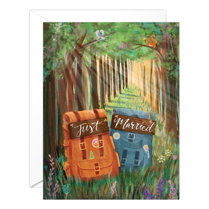 (6-PACK) Just Married Backpacking