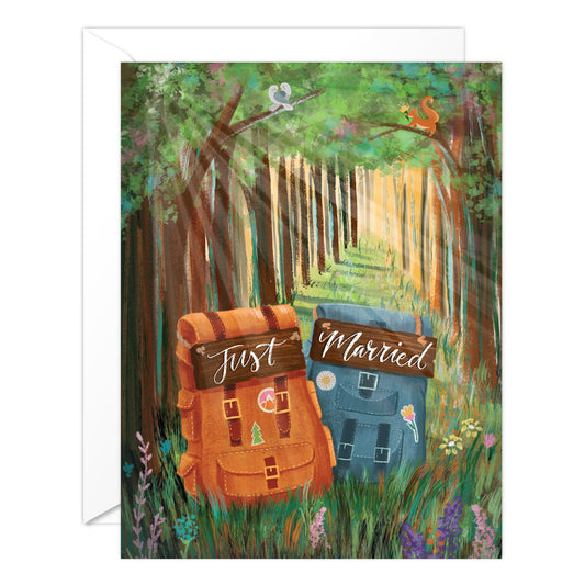 (6-PACK) Just Married Backpacking
