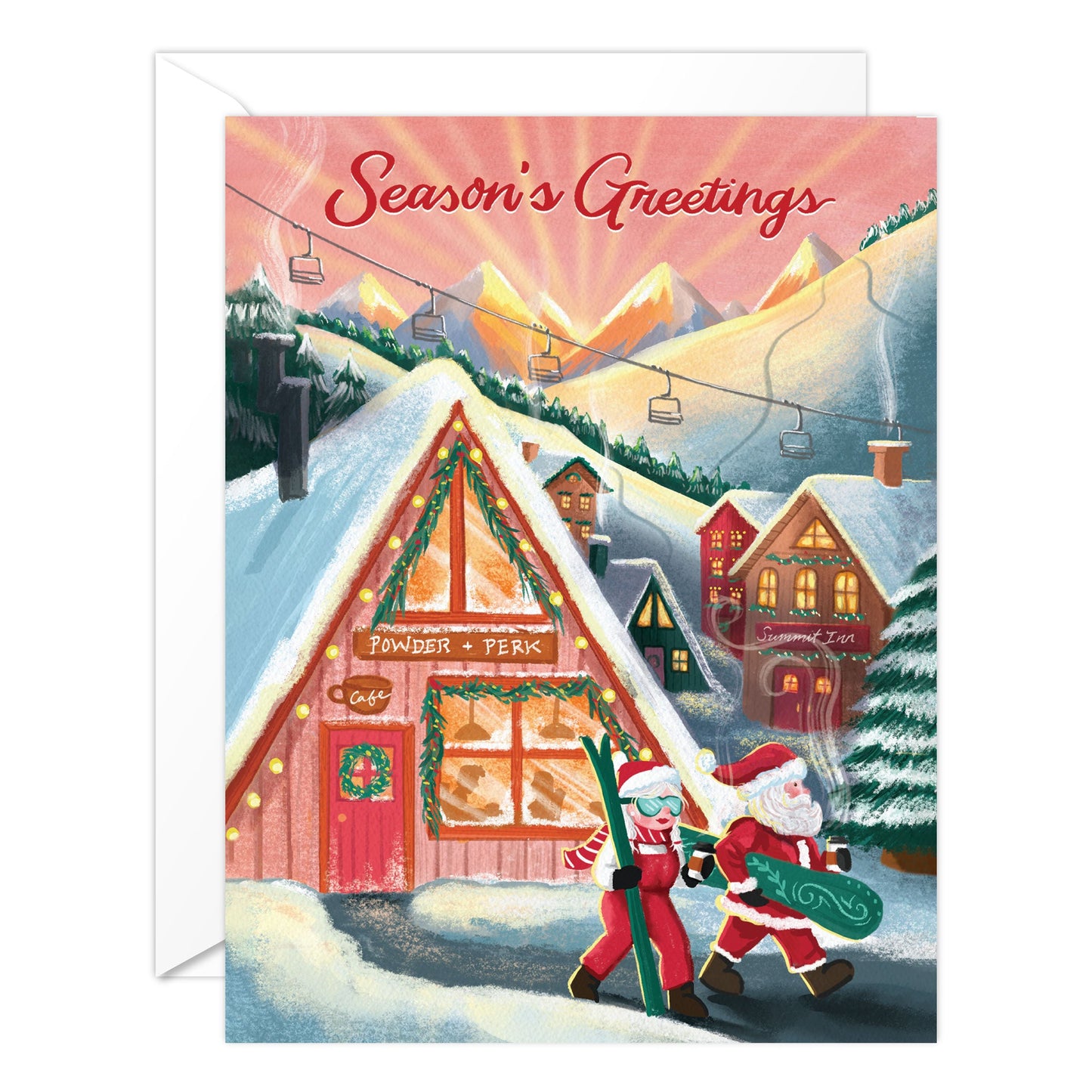 (6-PACK) Season's Greetings - Powder and Perk